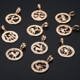12 Zodiac Signs Necklace - Crazy Fox