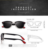 Retro Polarised Sunglasses - Crazy Fox