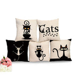 Cat Pillow Covers Collection 2 - Crazy Fox