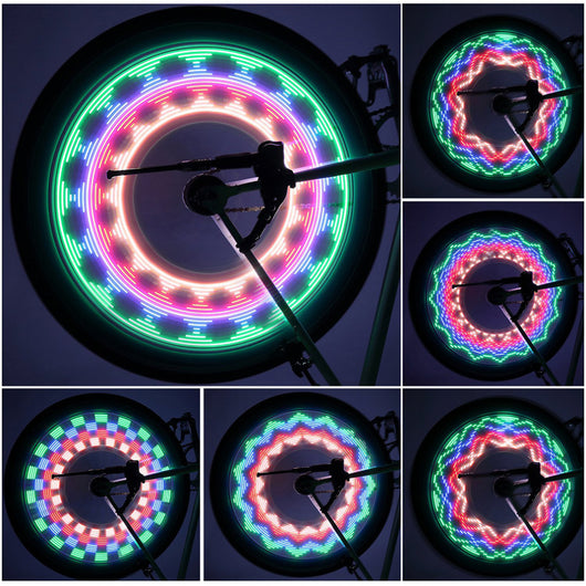 Colourblast LED Bike Light - Crazy Fox
