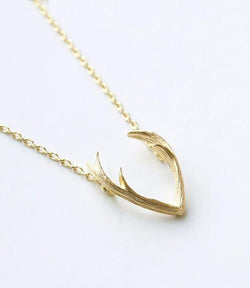 Deer Antler Necklace - Crazy Fox