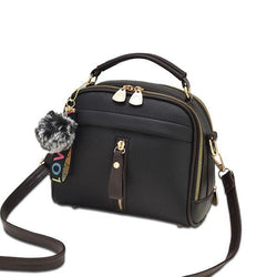 Leather Messenger Bag - Crazy Fox