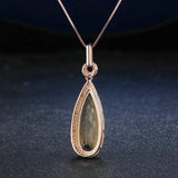 Teardrop Citrine Necklace - Crazy Fox