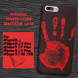 Thermal Sensor iPhone Case - Crazy Fox
