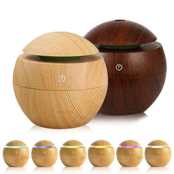 USB Ultrasonic Essential Oil Diffuser H41 130ml - Crazy Fox