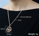 12 Zodiac Signs Necklace with Stones - Crazy Fox