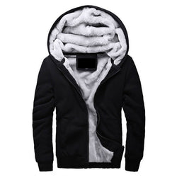 Hooded Wool Men's Jacket - Crazy Fox