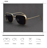 Metal Frame Vintage Steampunk Sunglasses