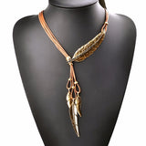 Feather Necklace - Crazy Fox