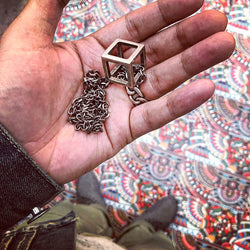 Cube Necklace - Crazy Fox