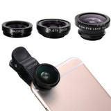Universal 3-in-1 Smartphone Camera Lens - Crazy Fox