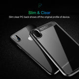 Slim Transparent iPhone X Case - Crazy Fox