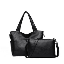 Leather Bags Set of 2 - Crazy Fox