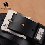 Designer's Leather Men's Belt Style 1 - Crazy Fox