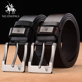 Designer's Leather Men's Belt Style 1 - Crazy Fox