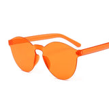 Frame-less Coloured Sunglasses - Crazy Fox